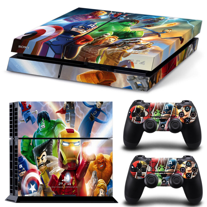 Lego Marvel Super Heroes PS4 Skin Sticker