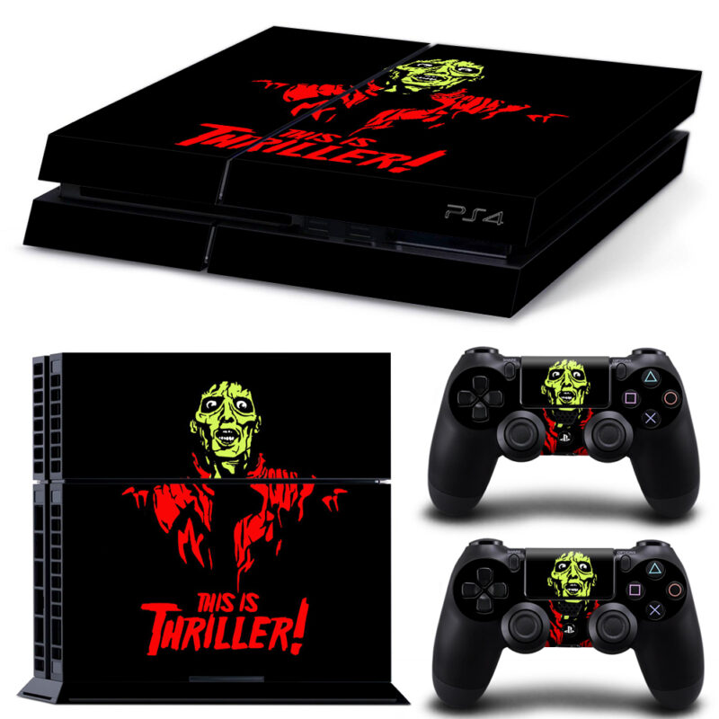 Michael Jackson Thriller PS4 Skin Sticker