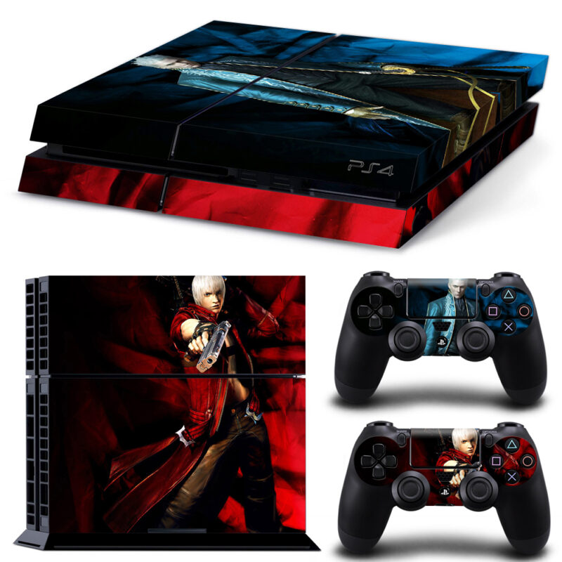 Devil May Cry 4 PS4 Skin Sticker