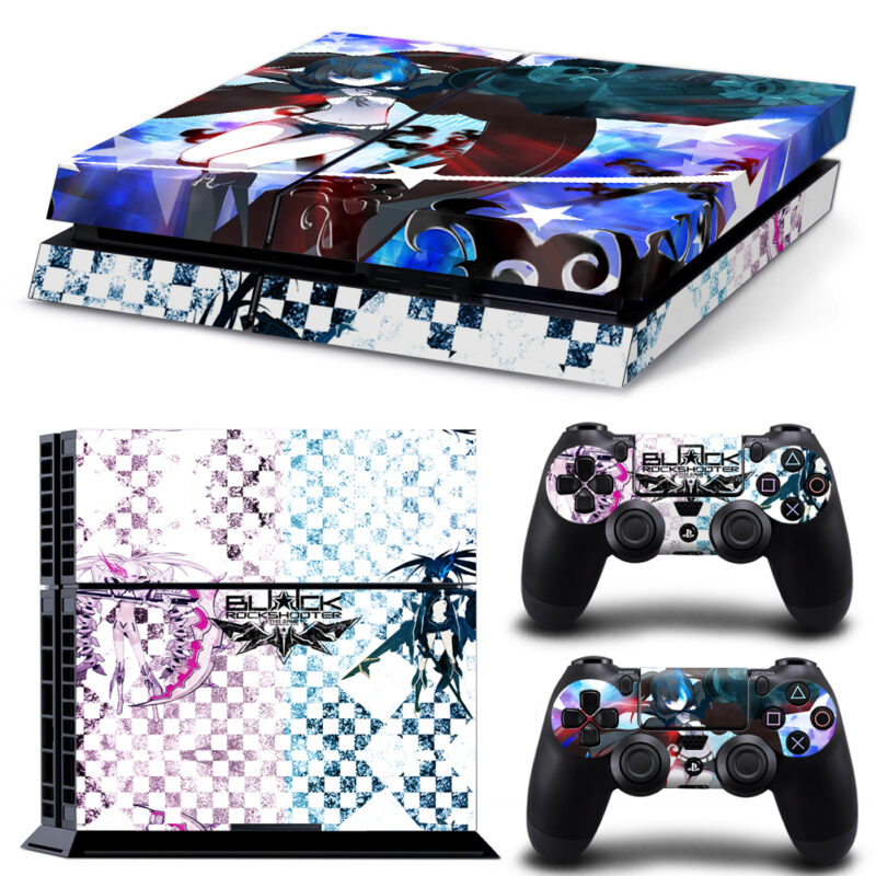 Black Rock Shooter: The Game Skin Sticker For PS4 And Controllers