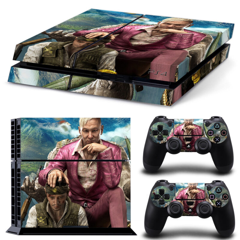 Far Cry 4 Skin Sticker For PS4 And Controllers Design 2