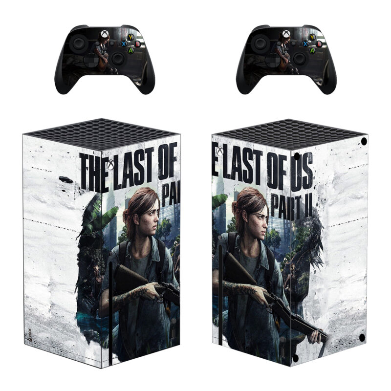 The Last Of Us Part II Skin Sticker For Xbox Series X And Controllers Design 7