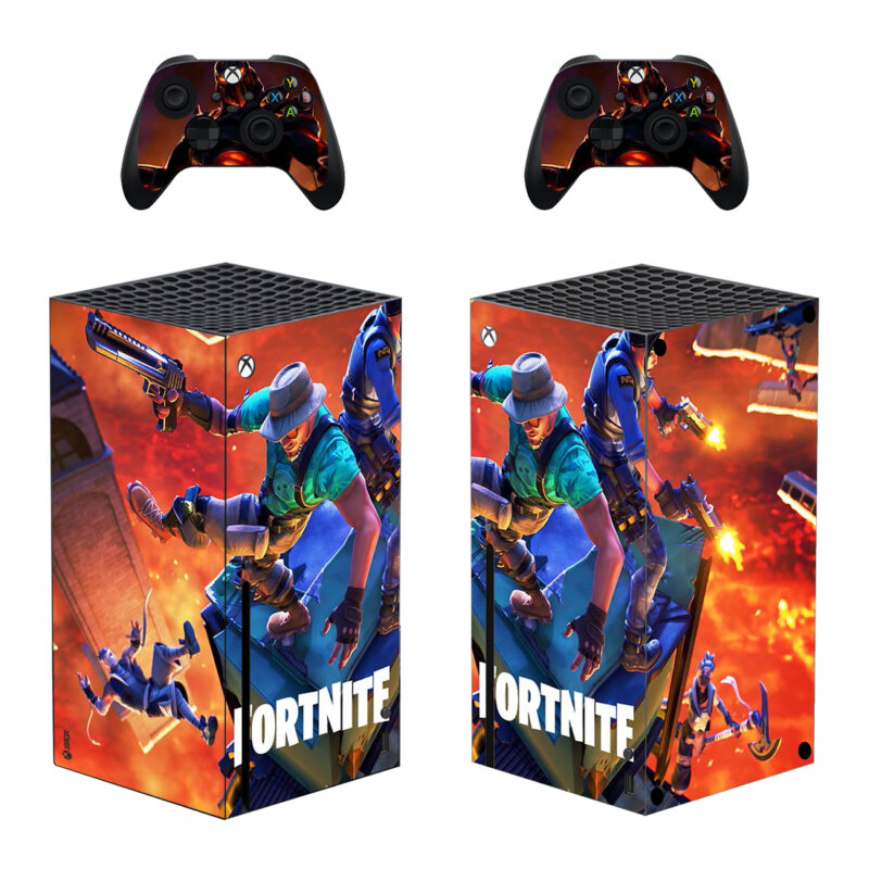 Fortnite Game Skin Sticker For Xbox Series X And Controllers Design 12