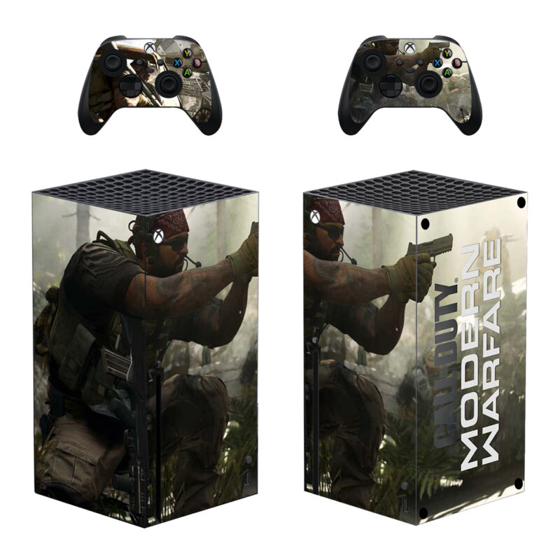 Call Of Duty: Modern Warfare Game Skin Sticker For Xbox Series X And Controllers Design 3