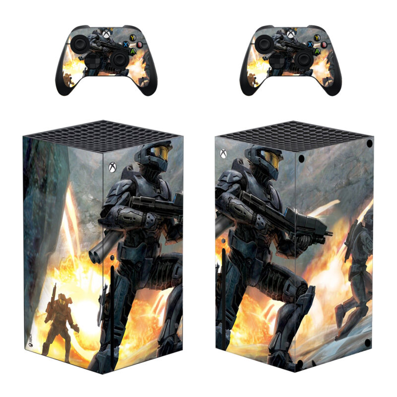 Halo 3 Game Skin Sticker For Xbox Series X And Controllers