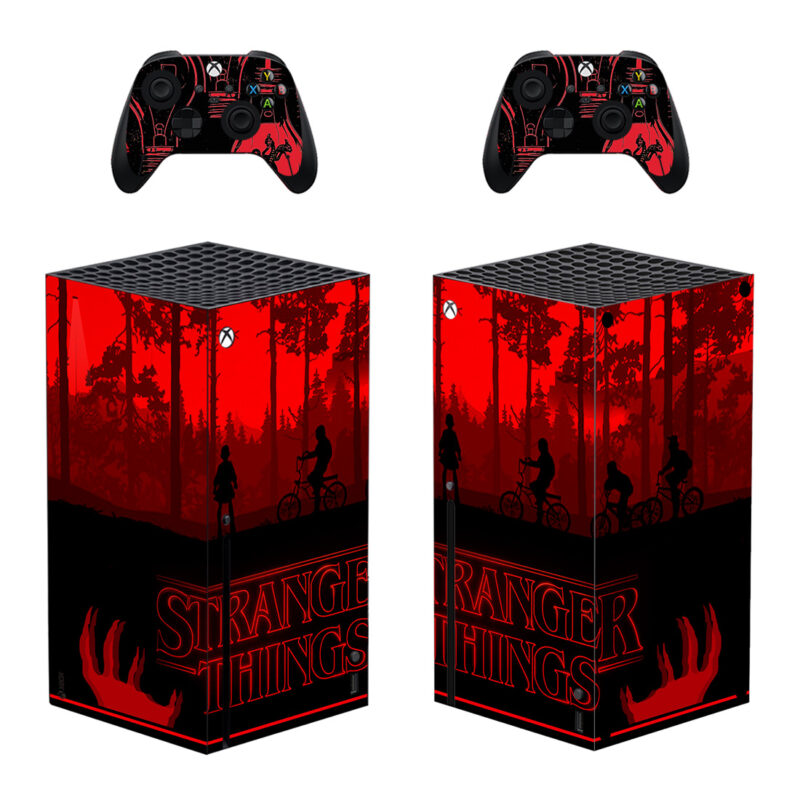 Stranger Things Skin Sticker For Xbox Series X And Controllers