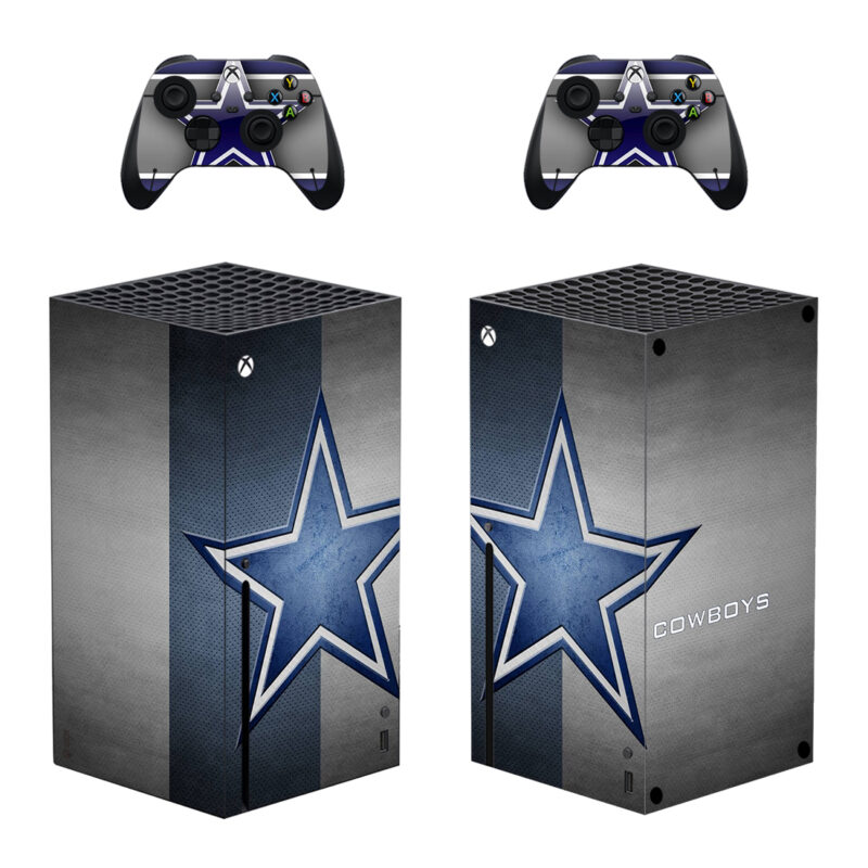 Dallas Cowboys Star Skin Sticker For Xbox Series X And Controllers