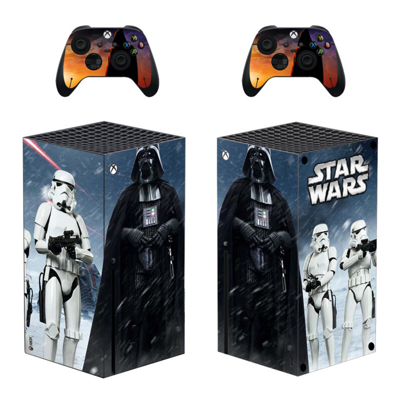 Star Wars Skin Sticker For Xbox Series X And Controllers Design 4