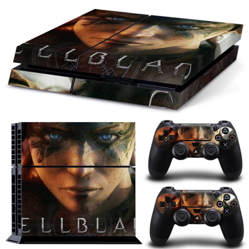 Hellblade Game Skin Sticker For PS4 And Controllers