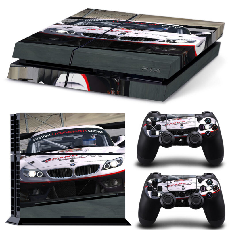 BMW Z4 GT3 Car Skin Sticker For PS4 And Controllers