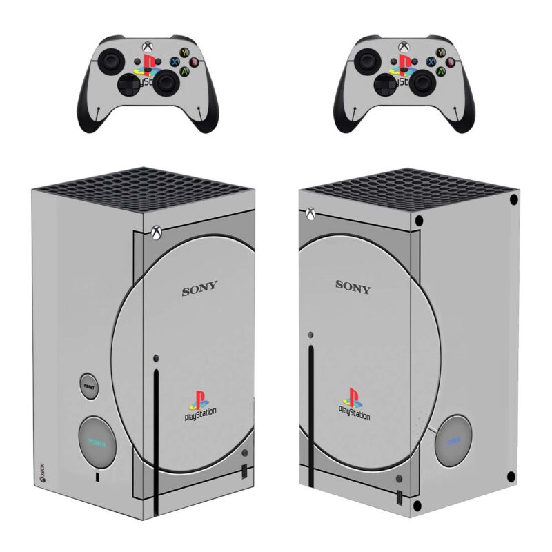 PlayStation Classic Skin Sticker For Xbox Series X And Controllers