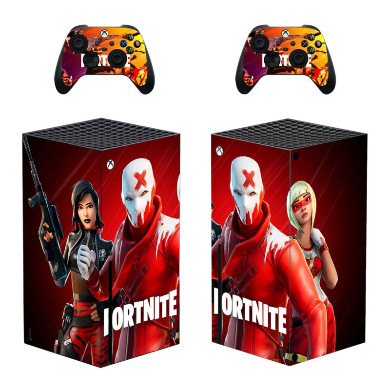 Fortnite Game Skin Sticker For Xbox Series X And Controllers Design 4