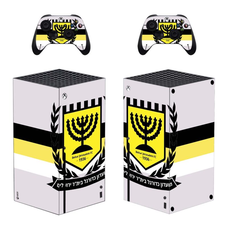 Beitar Jerusalem FC Skin Sticker For Xbox Series X And Controllers