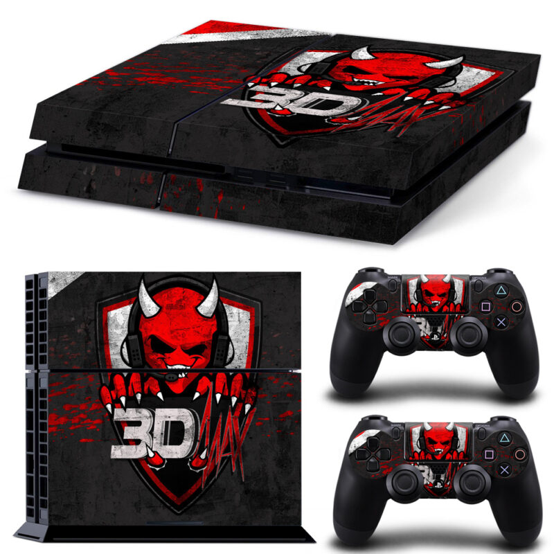 3D Max Liquipedia Skin Sticker For PS4 And Controllers