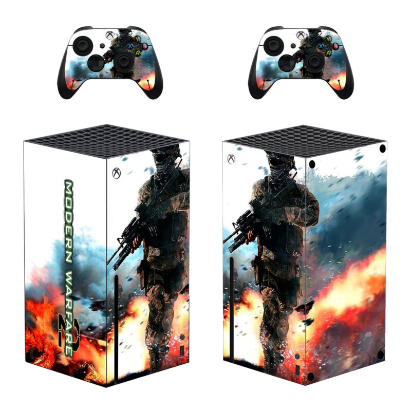 Call Of Duty: Modern Warfare II Game Skin Sticker For Xbox Series X And Controllers Design 1