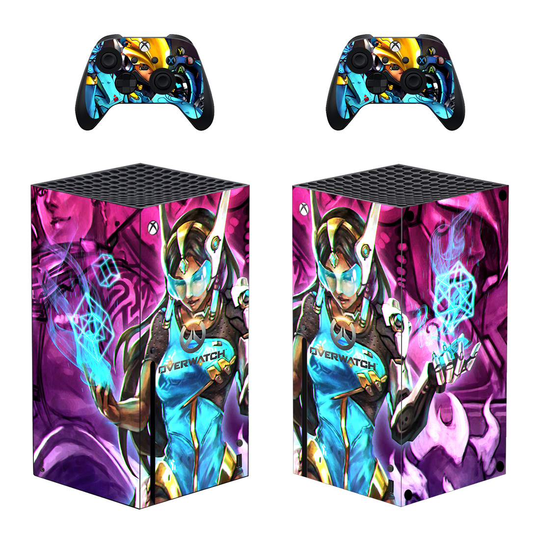Overwatch Symmetra Skin Sticker For Xbox Series X And Controllers