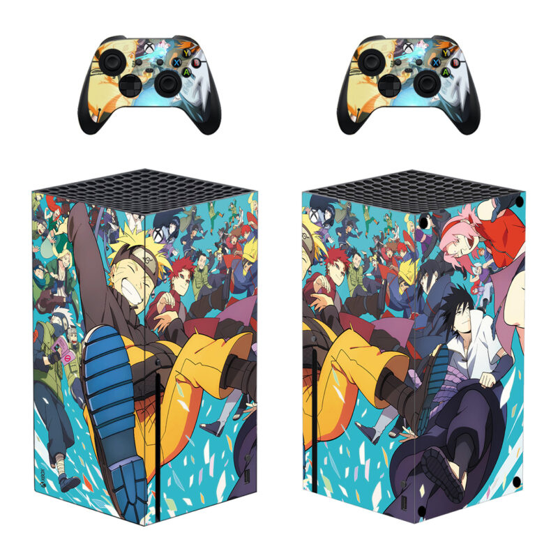 Naruto Skin Sticker For Xbox Series X And Controllers Design 3