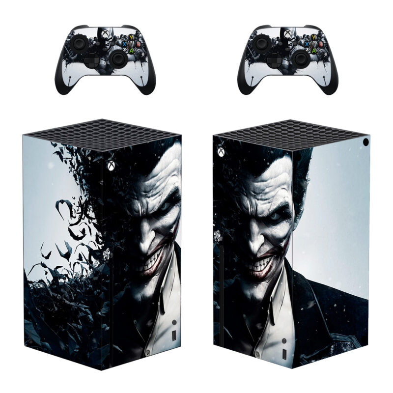 Batman: Arkham Origins And Joker Art Skin Sticker For Xbox Series X And Controllers