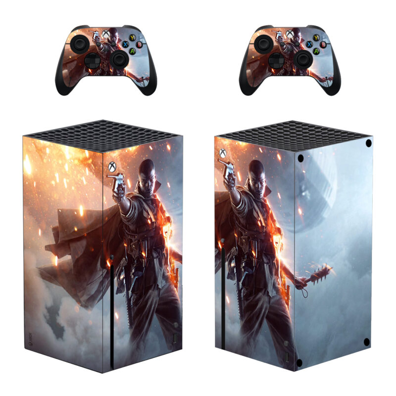 Battlefield 1 Skin Sticker For Xbox Series X And Controllers Design 1