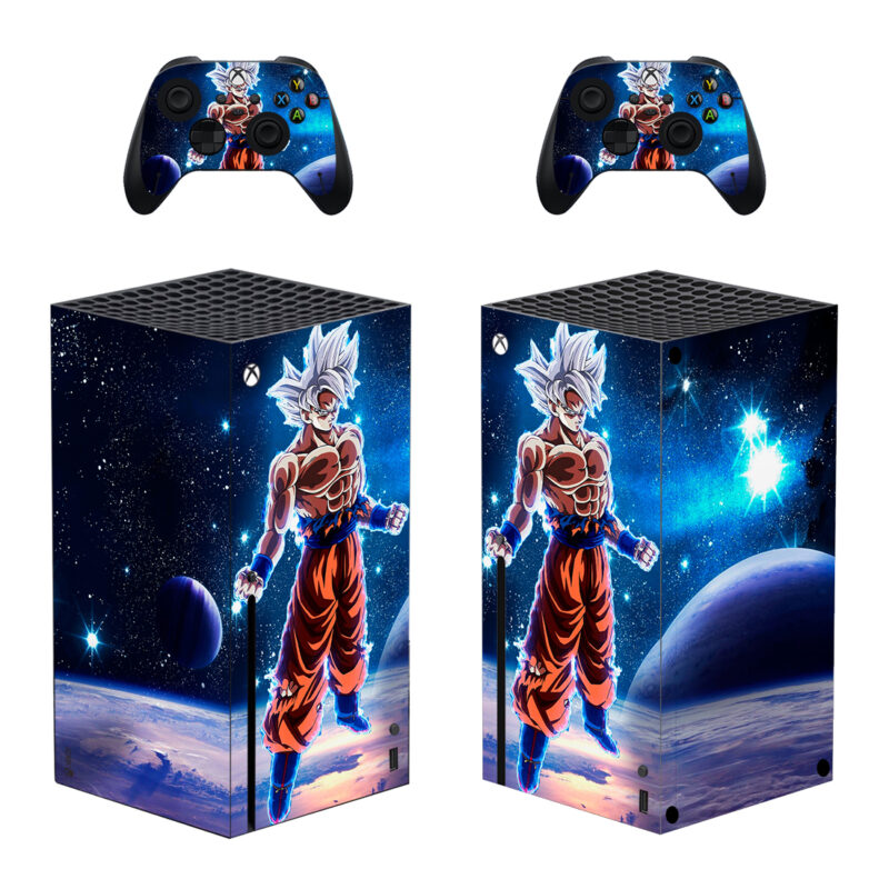 Dragon Ball Goku Skin Sticker For Xbox Series X And Controllers Design 2