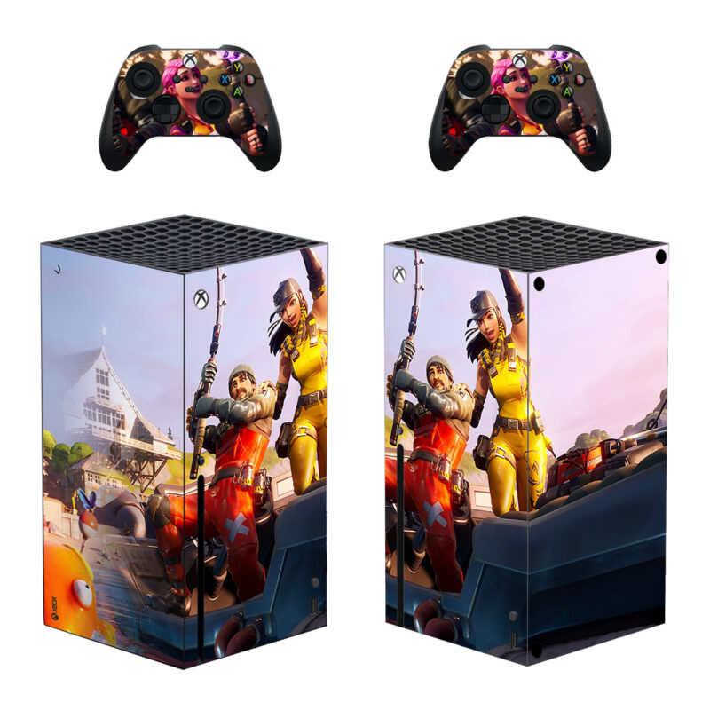 Fortnite Game Skin Sticker For Xbox Series X And Controllers Design 18