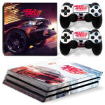 Need For Speed Payback Game PS4 Pro Skin Sticker Design 2