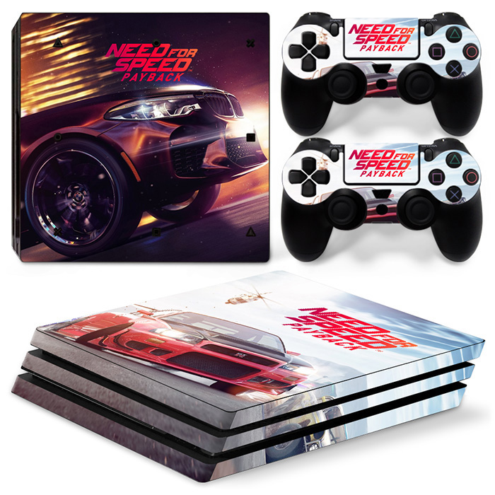 Need For Speed Payback Game PS4 Pro Skin Sticker Design 2