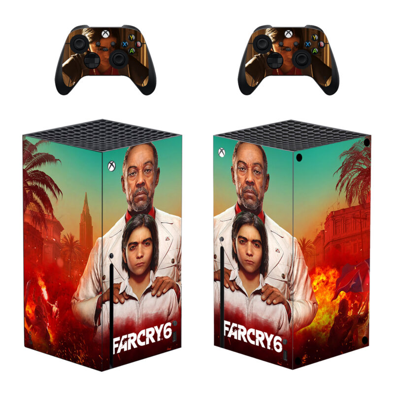 Far Cry 6 Game Skin Sticker For Xbox Series X And Controllers