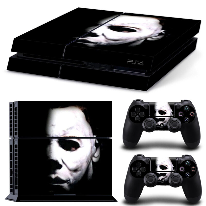 Michael Myers Skin Sticker For PS4 And Controllers