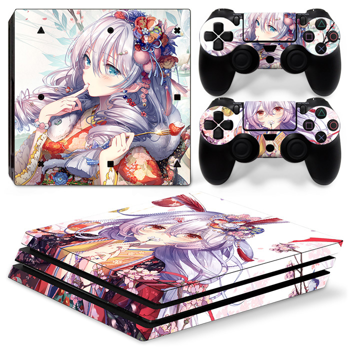 Guns Girl Z Anime Kiana Kaslana PS4 Pro Skin Sticker