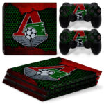 FC Lokomotiv Moscow PS4 Pro Skin Sticker Design 1