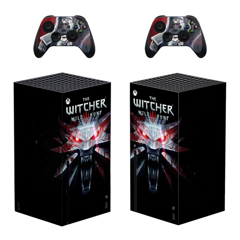 The Witcher 3: Wild Hunt Game Skin Sticker For Xbox Series X And Controllers Design 6