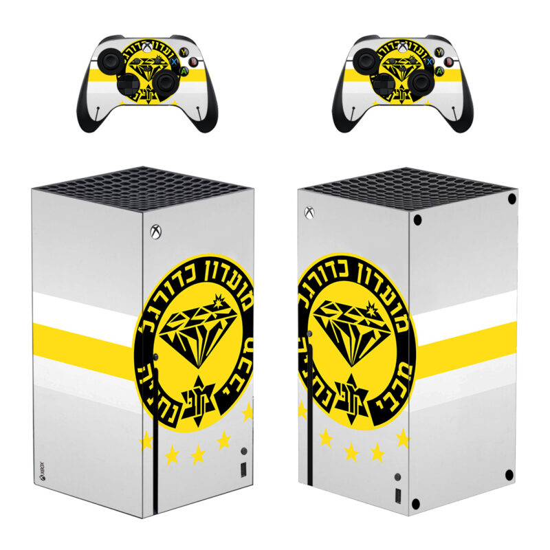 Maccabi Netanya F.C. Skin Sticker For Xbox Series X And Controllers