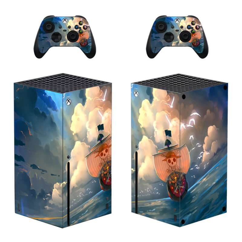 One Piece Anime The Straw Hat Pirates Japanese Art Skin Sticker For Xbox Series X And Controllers