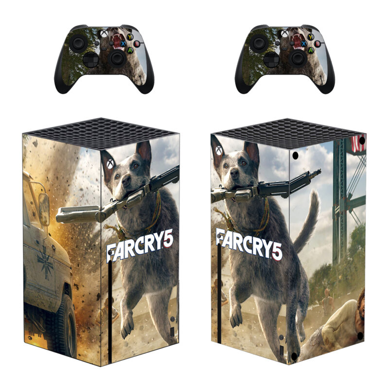 Far Cry 5 Game Skin Sticker For Xbox Series X And Controllers Design 1