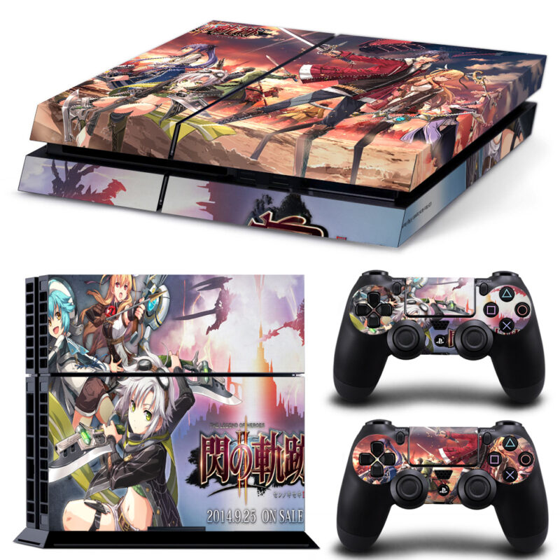 The Legend Of Heroes: Trails Of Cold Steel II Game Skin Sticker For PS4 And Controllers