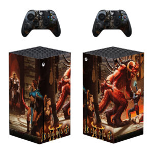 Diablo II: Resurrected Keith Parkinson Skin Sticker For Xbox Series X And Controllers