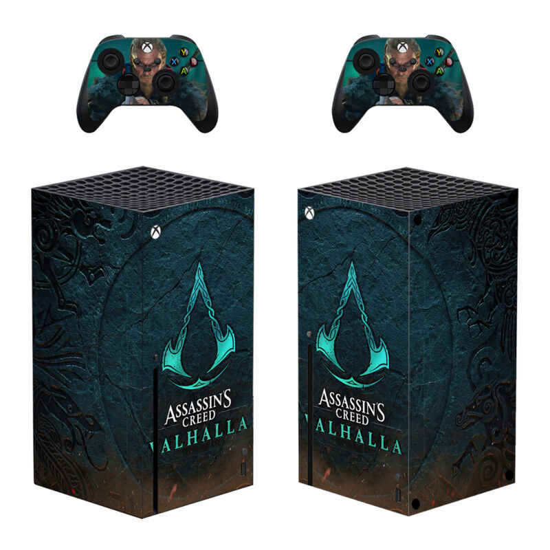 Assassin's Creed Valhalla Skin Sticker For Xbox Series X And Controllers