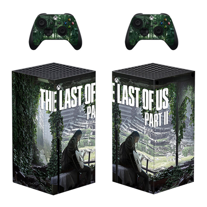 The Last Of Us Part II Skin Sticker For Xbox Series X And Controllers Design 6