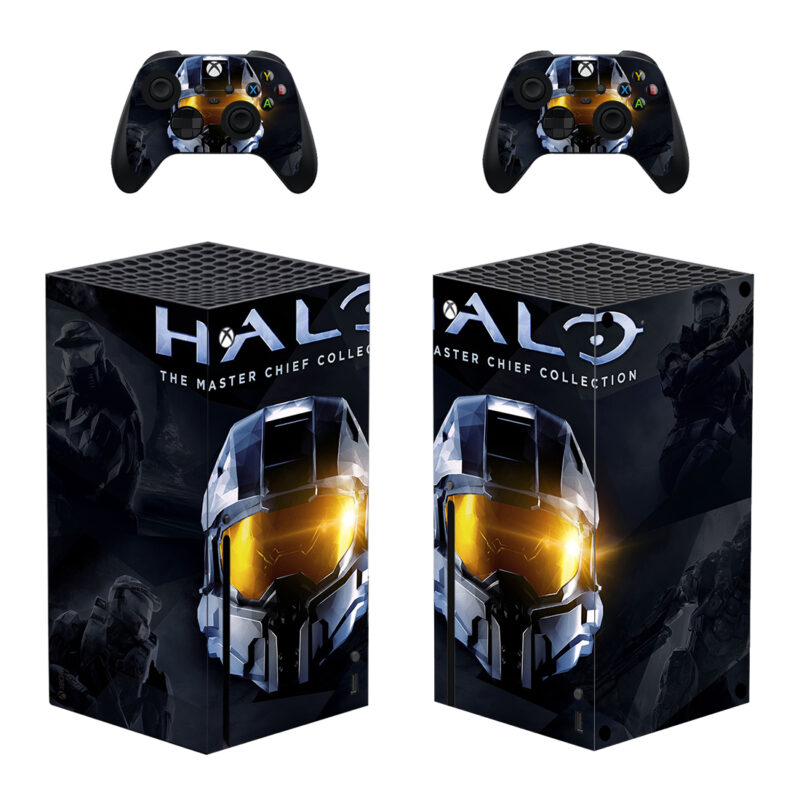 Halo: The Master Chief Collection Skin Sticker For Xbox Series X And Controllers Design 1