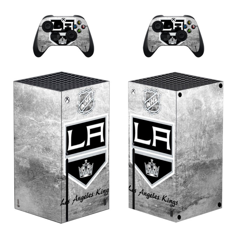 Los Angeles Kings Skin Sticker For Xbox Series X And Controllers