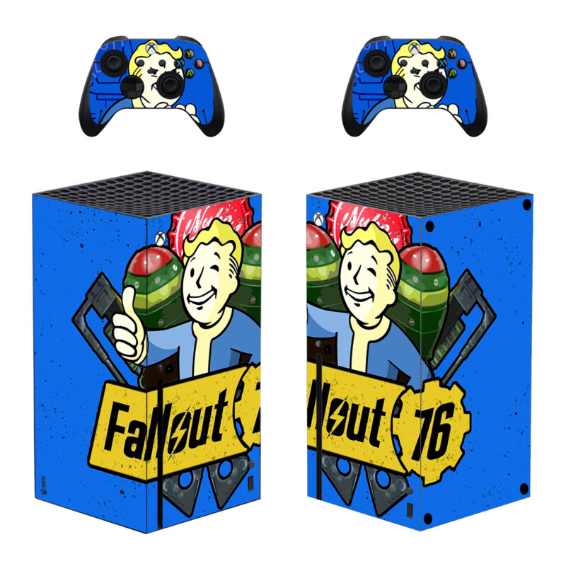 Fallout 76 Game Skin Sticker For Xbox Series X And Controllers Design 9