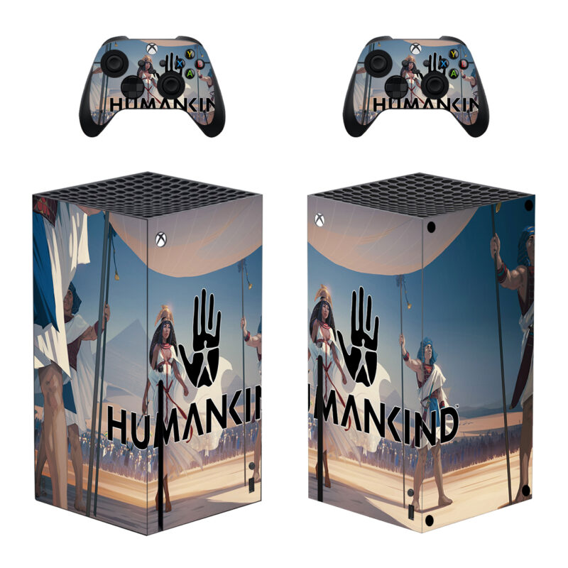 Humankind Game Skin Sticker For Xbox Series X And Controllers Design 1