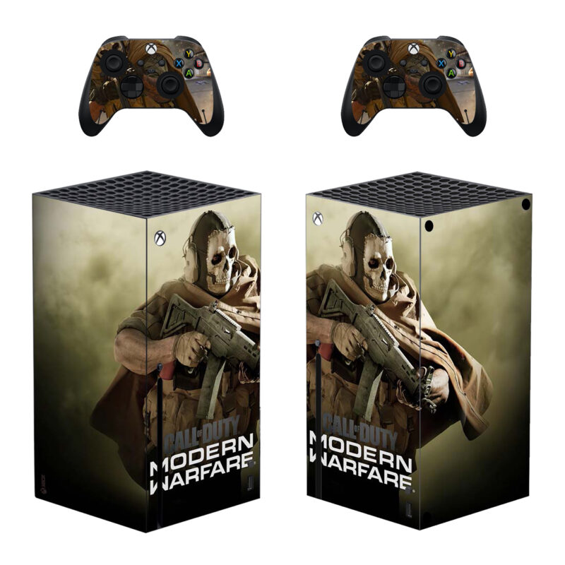 Call Of Duty: Modern Warfare Game Skin Sticker For Xbox Series X And Controllers Design 5