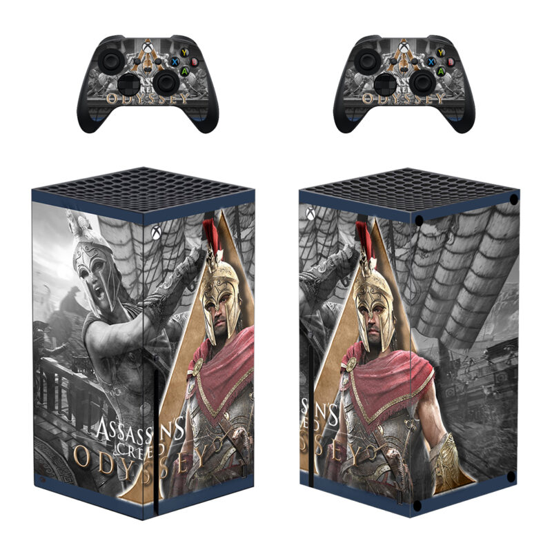 Assassin’s Creed Odyssey Skin Sticker For Xbox Series X And Controllers Design 2