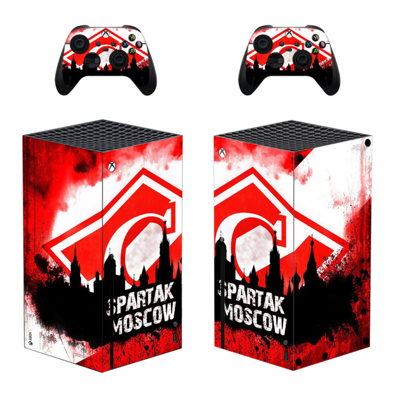 FC Spartak Moscow Skin Sticker For Xbox Series X And Controllers