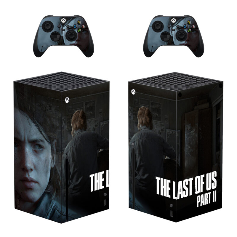 The Last Of Us Part II Skin Sticker For Xbox Series X And Controllers Design 1