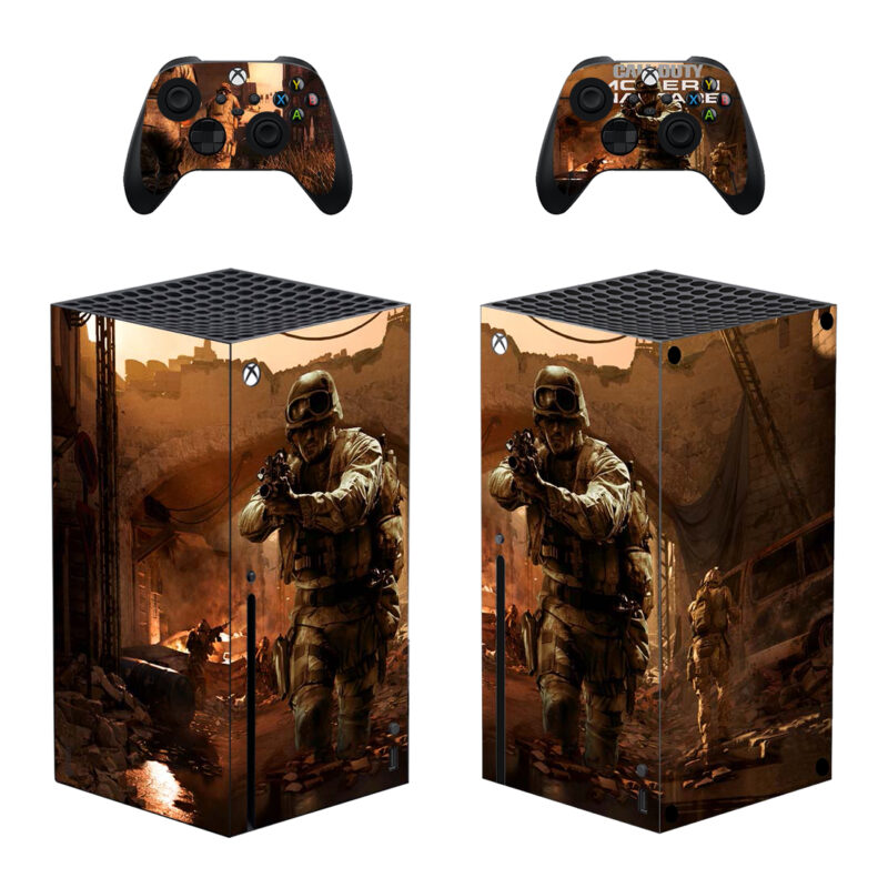 Call Of Duty: Modern Warfare Game Skin Sticker For Xbox Series X And Controllers