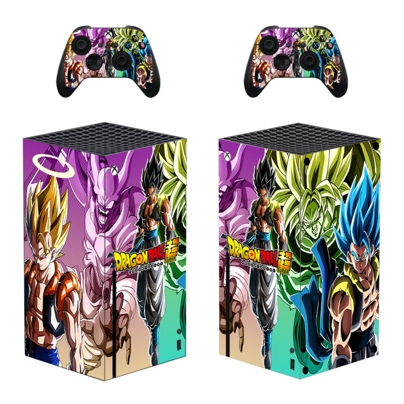 Dragon Ball Super Skin Sticker For Xbox Series X And Controllers Design 2