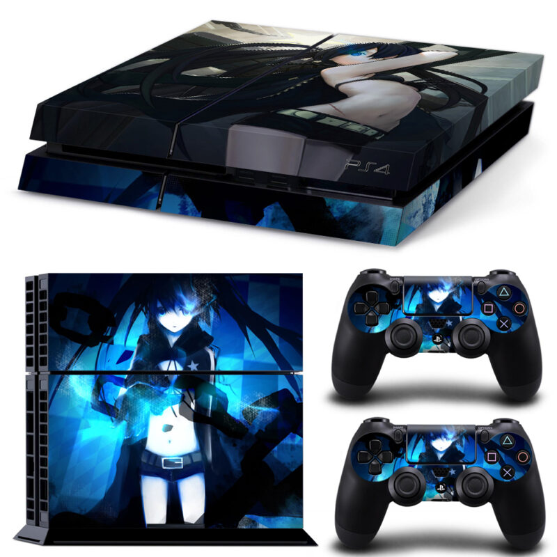 Black Rock Shooter PS4 Skin Sticker Design 2